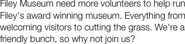 Filey Museum need more volunteers